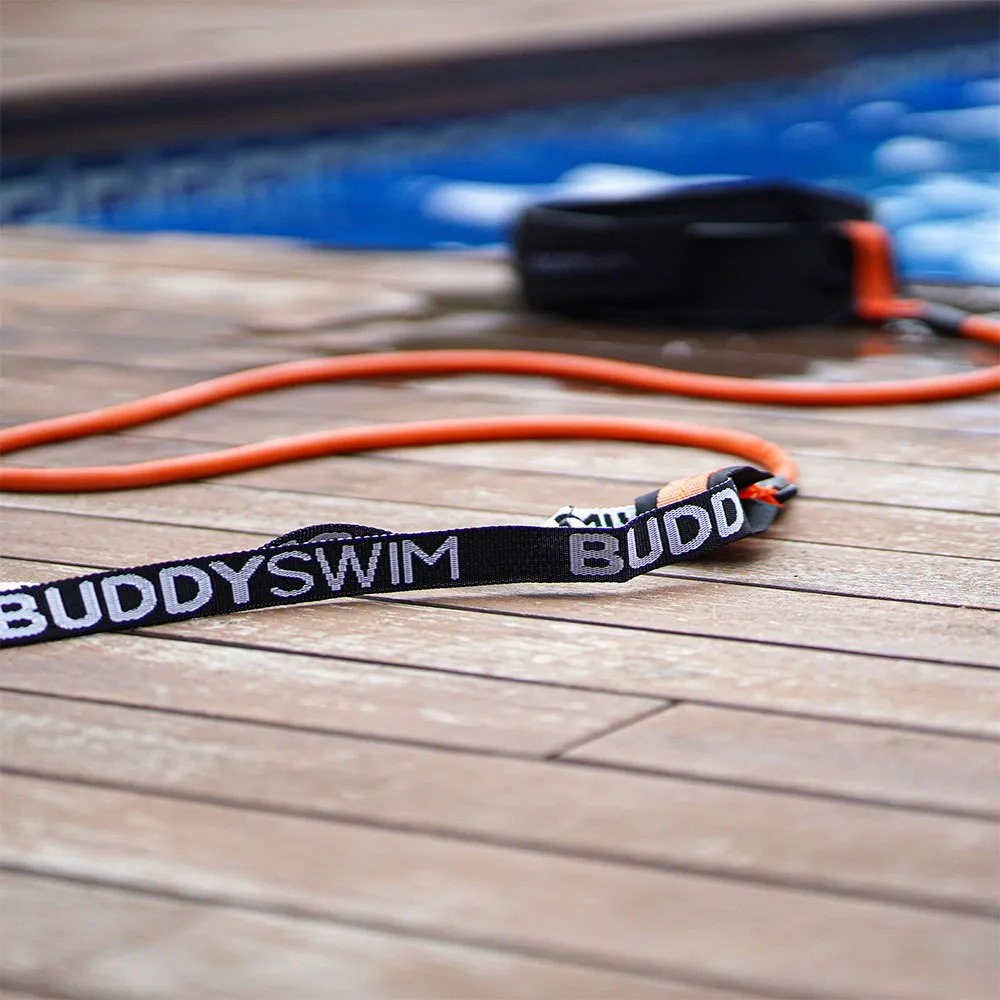 Buddyswim Stasjonært Svømmebelte unisex, Orange / black Buddyswim Stasjonært Svømmebelte unisex, Orange / black