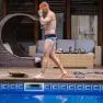 Buddyswim Stasjonært Svømmebelte unisex, Orange / black