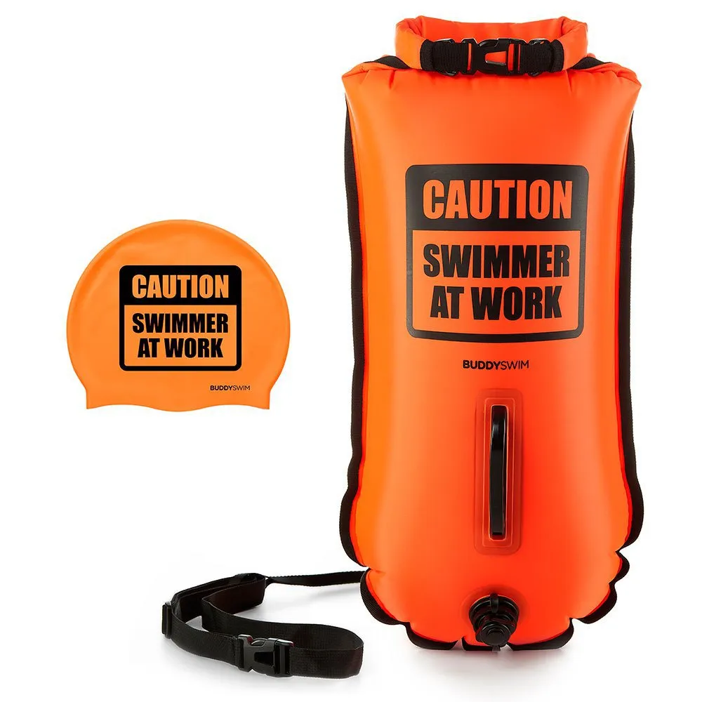 Buddyswim Swimmer At Work Bøye 28l unisex, Orange