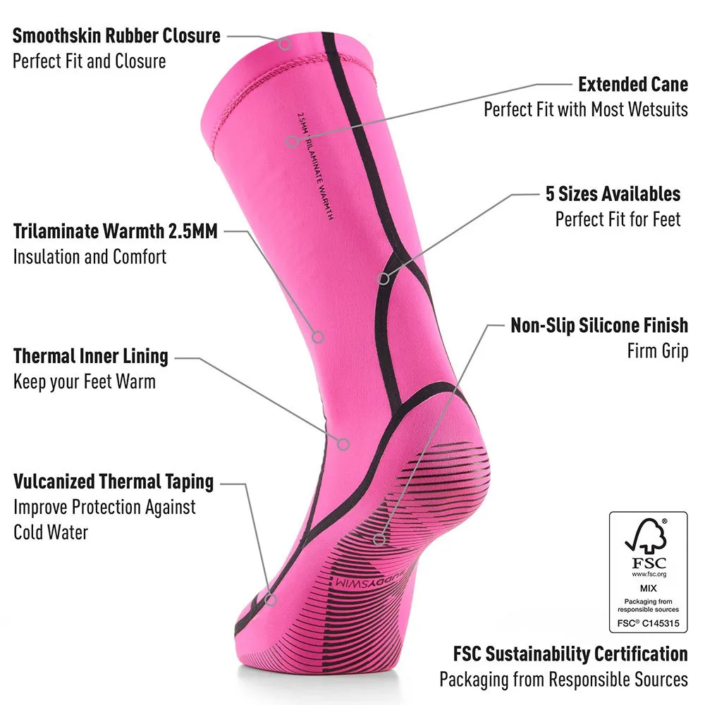 Buddyswim Trilaminate Warmth 2.5 Mm Dykkestøvler unisex