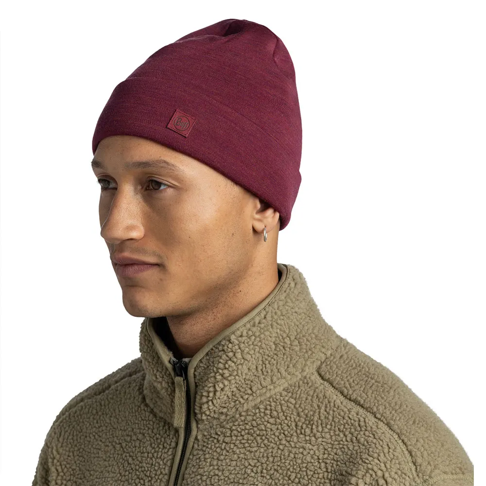 Buff Heavyweight Merino Wool Loose Lue, Solid tibetan red Buff Heavyweight Merino Wool Loose Lue, Solid tibetan red