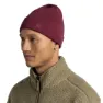 Buff Heavyweight Merino Wool Loose Lue, Solid tibetan red