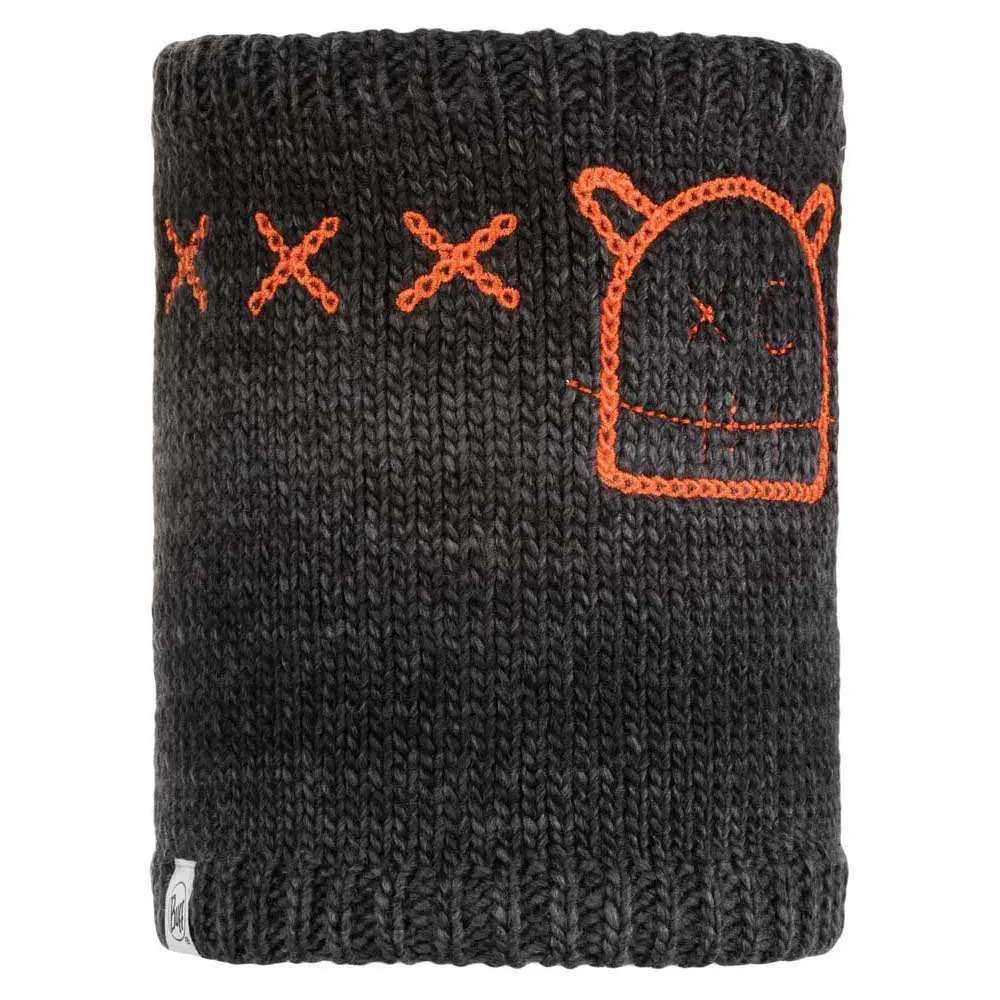 Buff Knitted & Polar Nakkevarmer, Black, One Size Buff Knitted & Polar Nakkevarmer, Black, One Size