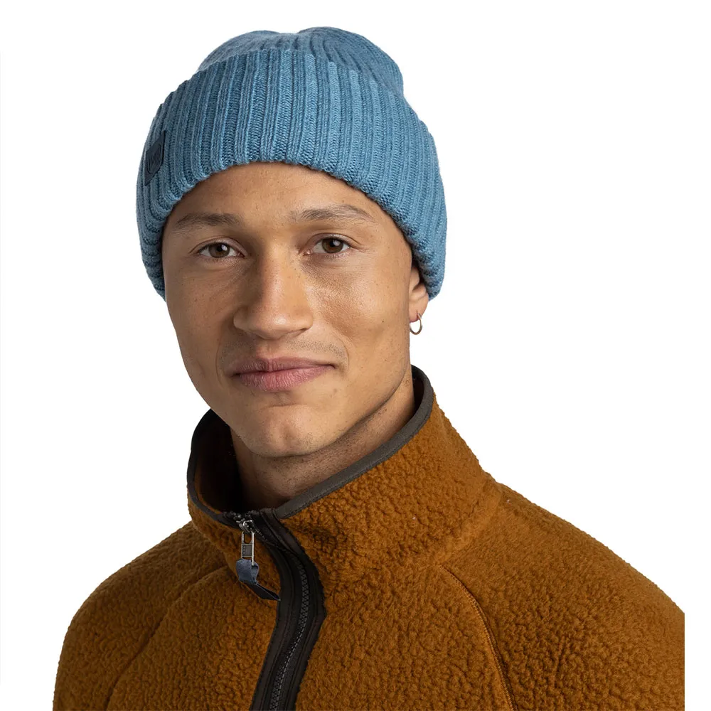 Buff Knitted Beanie Lue