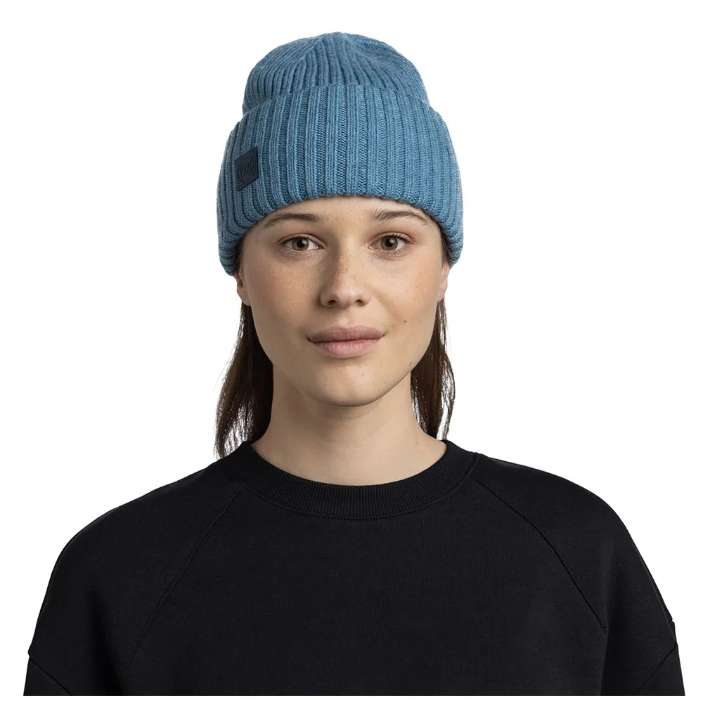 Buff Knitted Beanie Lue