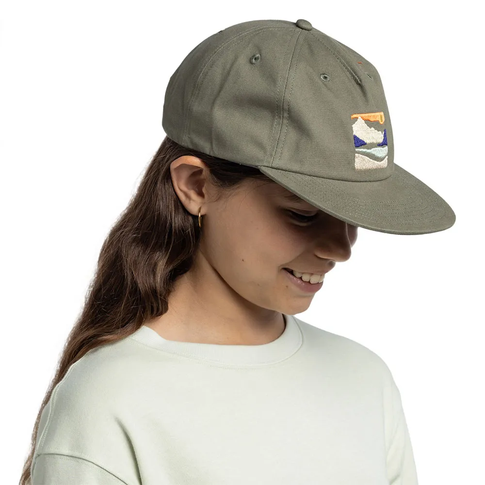 Buff Snapback Cap