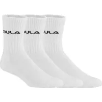 Bula Jr Classic Sokker 3PK Hvit