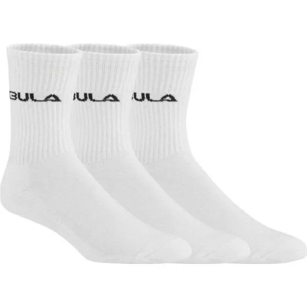 Bula Jr Classic Sokker 3PK Hvit Bula Jr Classic Sokker 3PK Hvit