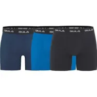 Bula Ramme 3pk Boxers Sort/El blå/Marine Bula Ramme 3pk Boxers Sort/El blå/Marine