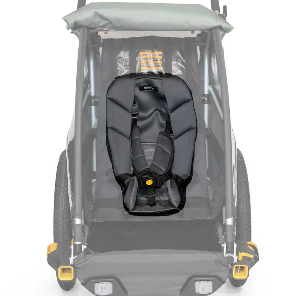 Burley Baby Snuggler Sykkelsete, Grey, Max 9.5kg