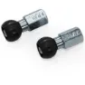 Burley Ballz Coho Xc Solid Akseladapter For Hjul 9.5 Mm, Black / steel, One Size