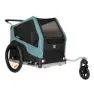 Burley Bark Ranger Xl Mod22 Sykkelvogn, Black / blue, Max 45kg