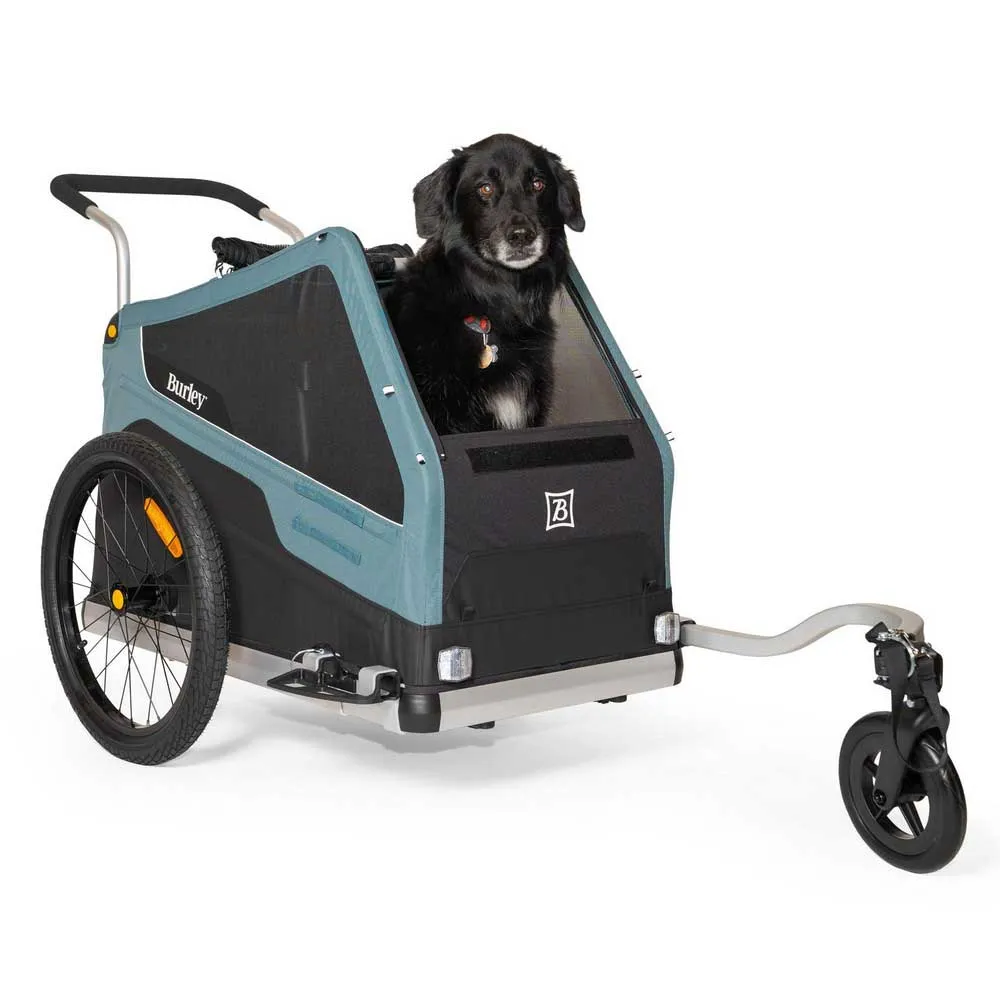 Burley Bark Ranger Xl Mod22 Sykkelvogn, Black / blue, Max 45kg Burley Bark Ranger Xl Mod22 Sykkelvogn, Black / blue, Max 45kg