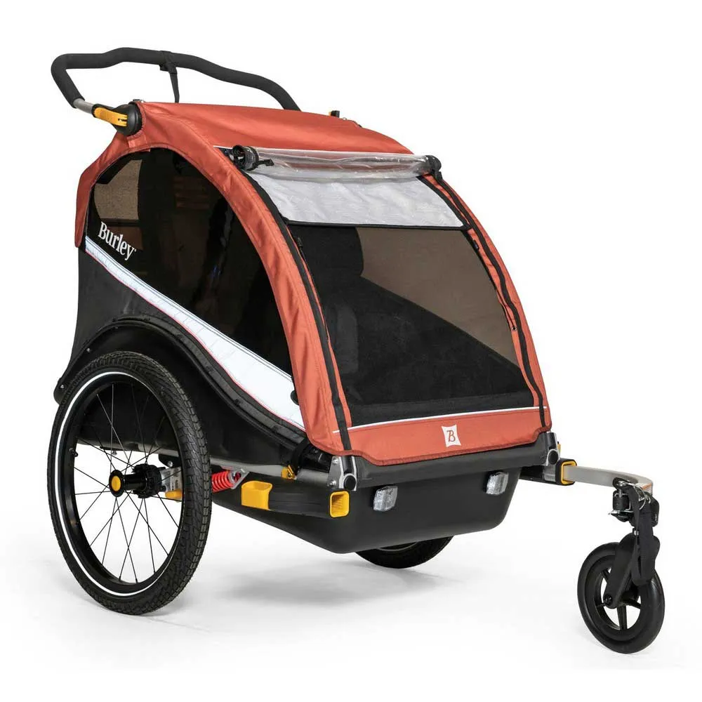 Burley Cub X Sykkelvogn, Sabbia / carbon, One Size