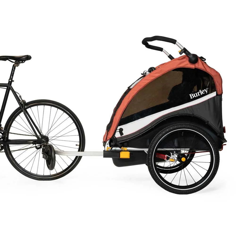 Burley Cub X Sykkelvogn, Sabbia / carbon, One Size