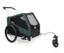 Burley Dog Bark Ranger 2022 Henger til Hunder, Black, One Size