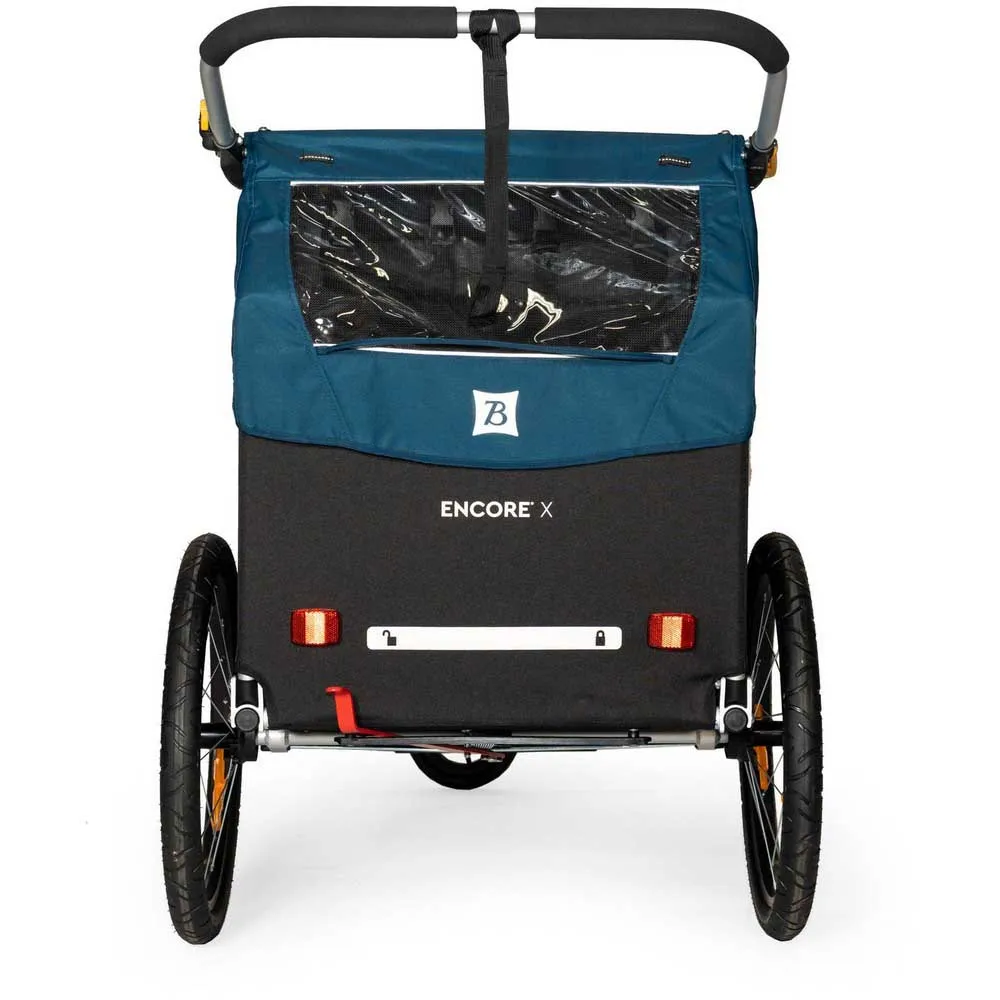 Burley Encore X Sykkelvogn, Pacific blue / black, Max 45kg