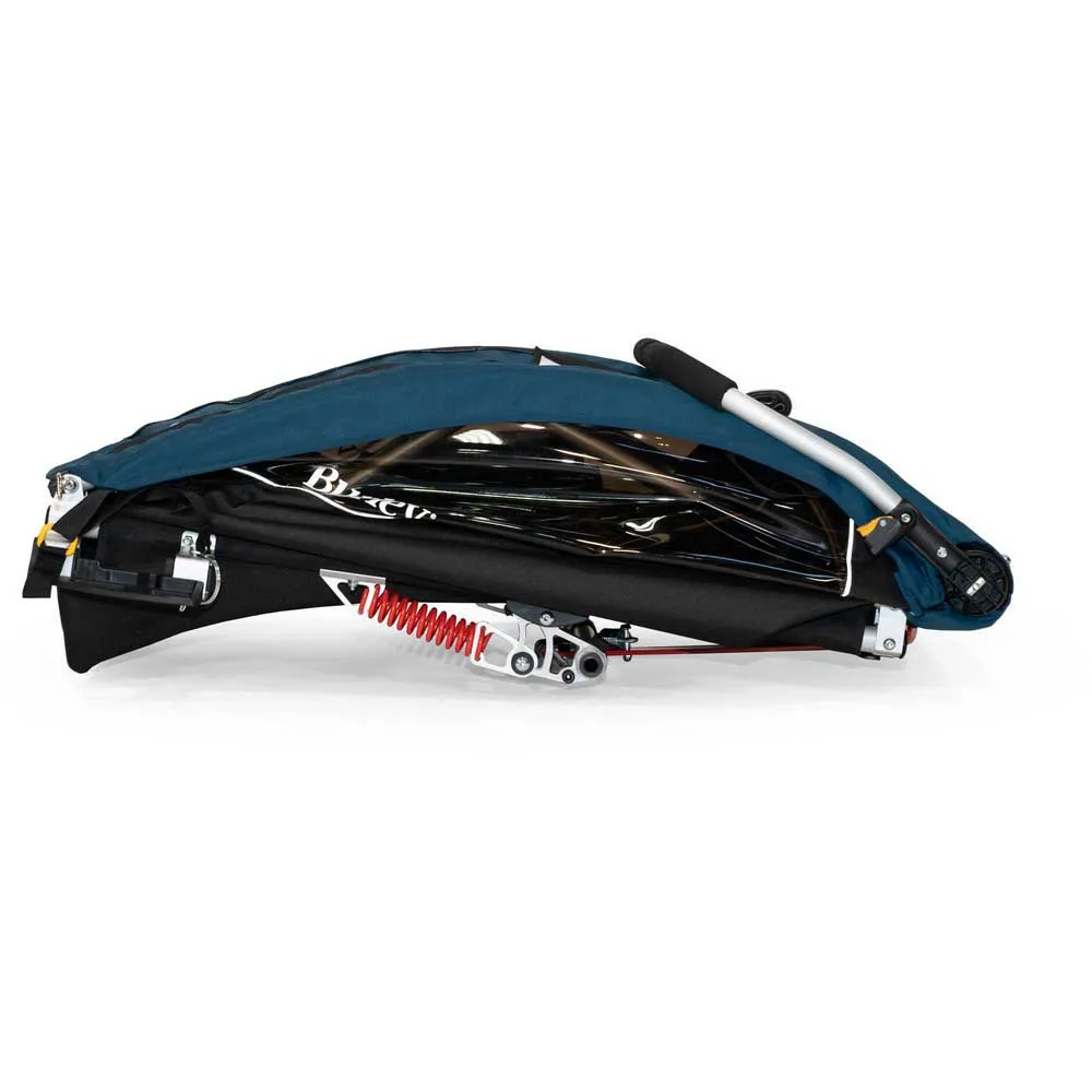 Burley Encore X Sykkelvogn, Pacific blue / black, Max 45kg
