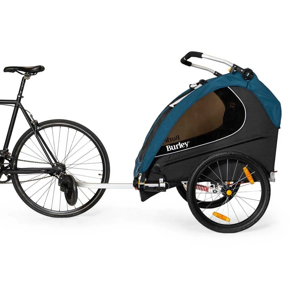 Burley Encore X Sykkelvogn, Pacific blue / black, Max 45kg
