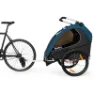 Burley Encore X Two Seater Sykkelvogn, Blue, Max 45kg