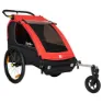 Burley Honey Bee Duo Sykkelvogn, Red, Max 45kg