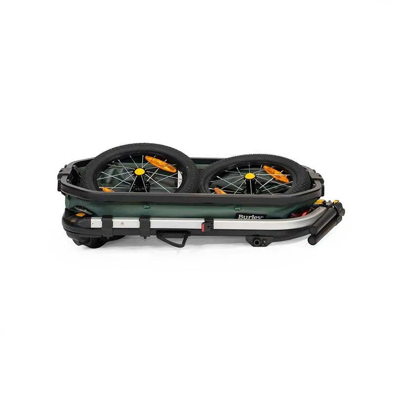 Burley Hopper Sykkelvogn, Green, Max 35kg Burley Hopper Sykkelvogn, Green, Max 35kg