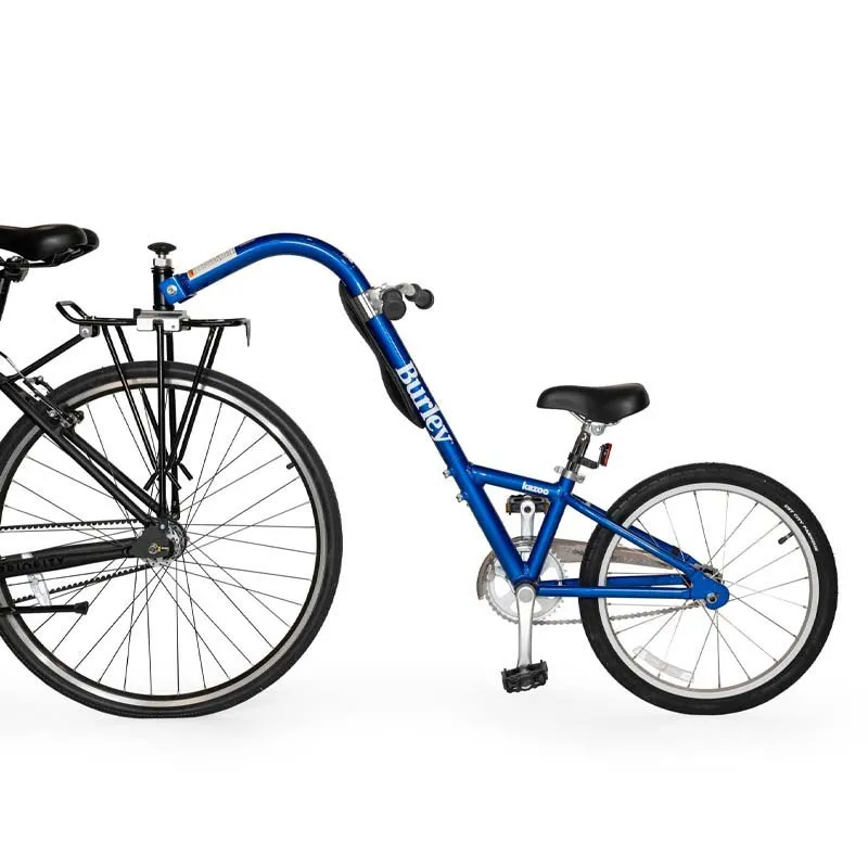Burley Kazoo 1v Az Bicycle Learning Sykkelvogn, Blue, Max 39kg