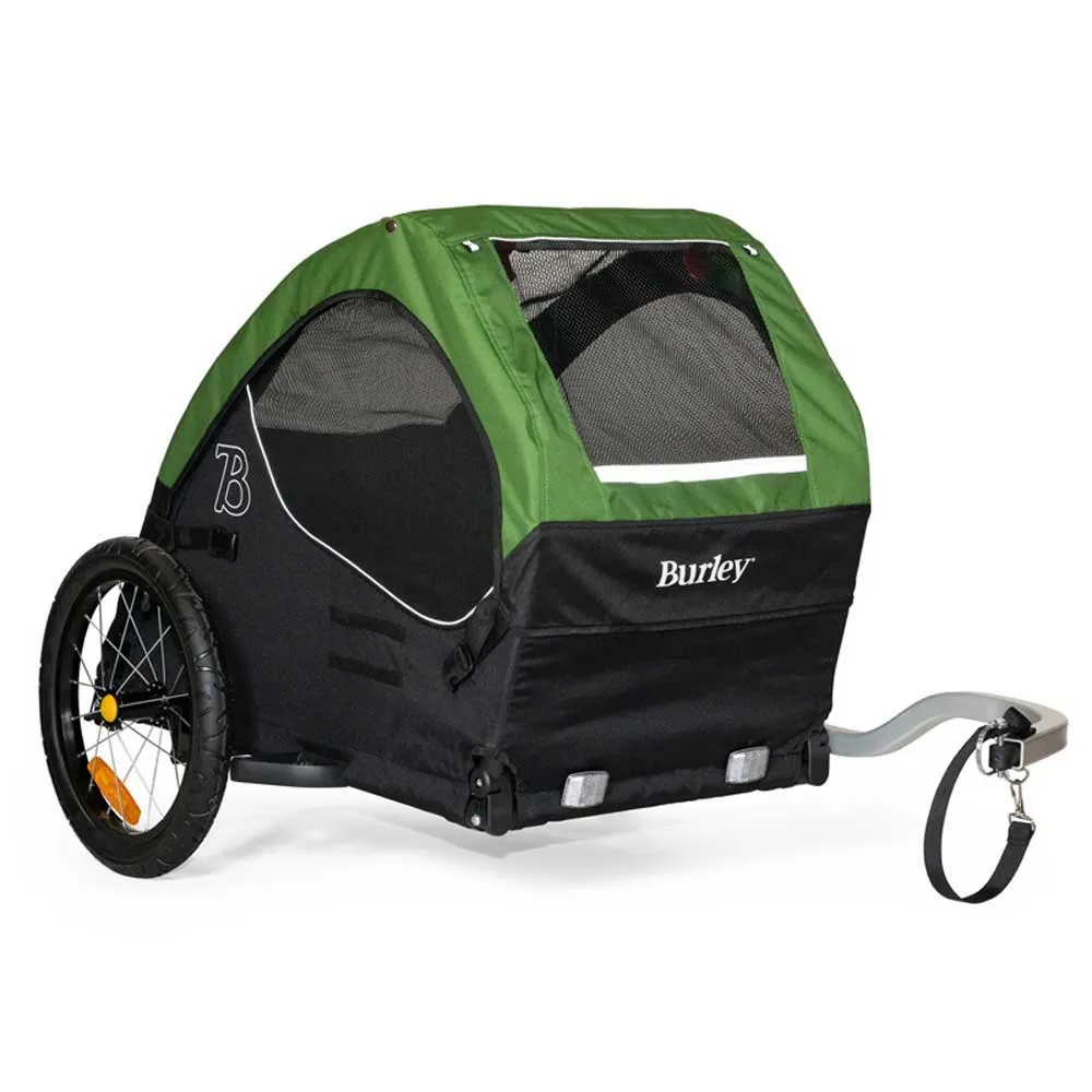 Burley Tail Wagon Tilhengersett For Hund Refurbished, Black / green, One Size Burley Tail Wagon Tilhengersett For Hund Refurbished, Black / green, One Size