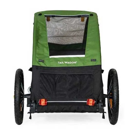 Burley Tailwagon Sykkelvogn, Black / green, Max 34kg Burley Tailwagon Sykkelvogn, Black / green, Max 34kg