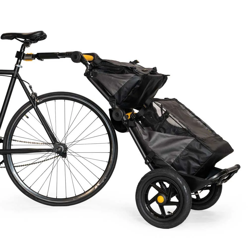 Burley Travoy Market Veske 22 L, Black / grey, One Size Burley Travoy Market Veske 22 L, Black / grey, One Size