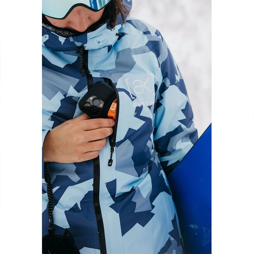 Burton Ak Upshift Goretex 2l Jakke, Geocamo