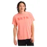 Burton Brtn Kortarmet T-skjorte, Sunrise coral