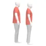 Burton Brtn Kortarmet T-skjorte, Sunrise coral