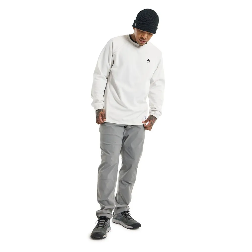 Burton Crown Weatherproof Crew Genser, Stout white Burton Crown Weatherproof Crew Genser, Stout white