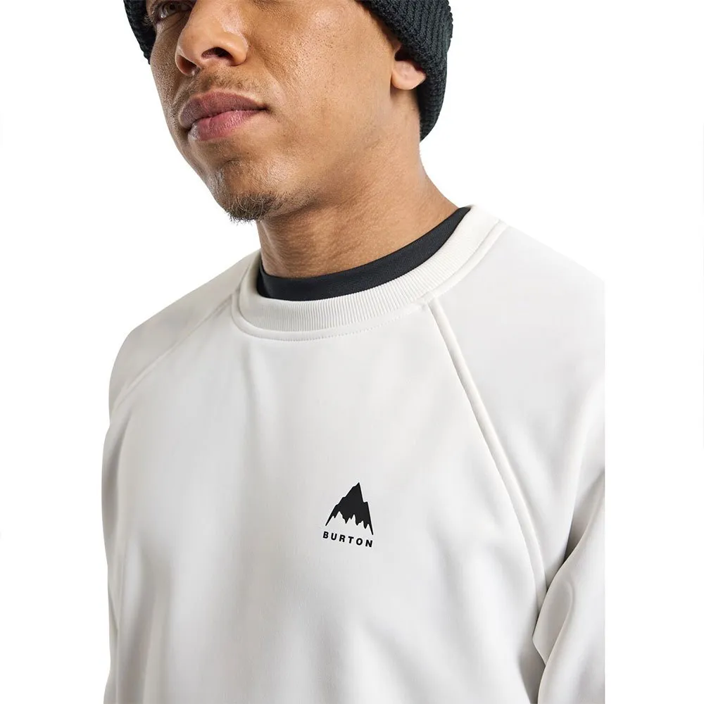 Burton Crown Weatherproof Crew Genser, Stout white Burton Crown Weatherproof Crew Genser, Stout white