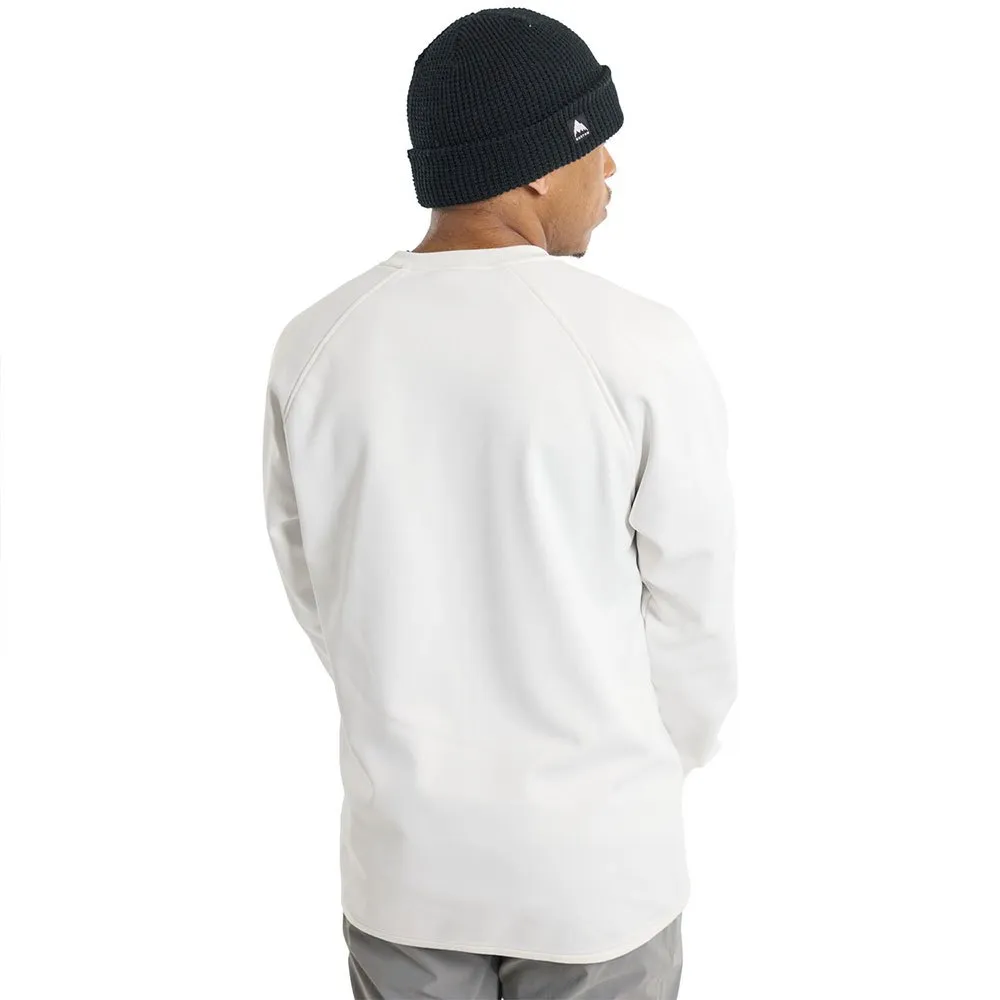 Burton Crown Weatherproof Crew Genser, Stout white Burton Crown Weatherproof Crew Genser, Stout white