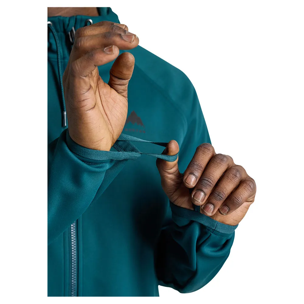 Burton Crown Weatherproof Fleecejakke Med Full Glidelås Burton Crown Weatherproof Fleecejakke Med Full Glidelås