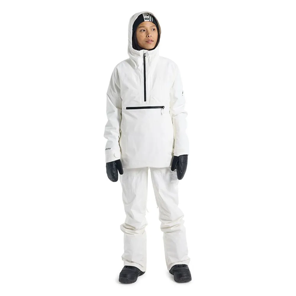 Burton Goretex Pillowline Anorak Jakke, Stout white Burton Goretex Pillowline Anorak Jakke, Stout white