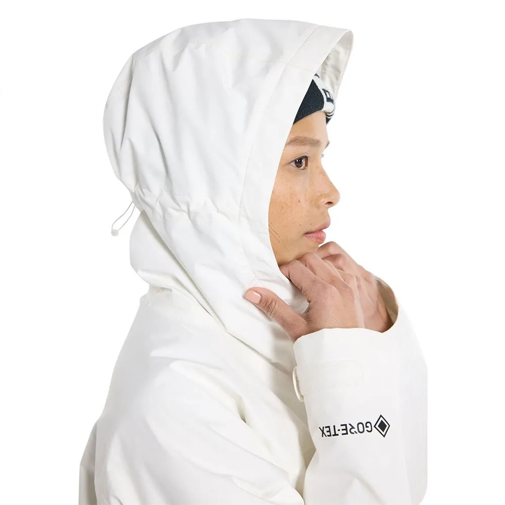 Burton Goretex Pillowline Anorak Jakke, Stout white Burton Goretex Pillowline Anorak Jakke, Stout white