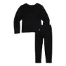 Burton Heavyweight Flecce Set Baselagbukser, True black, 24MON-3Y