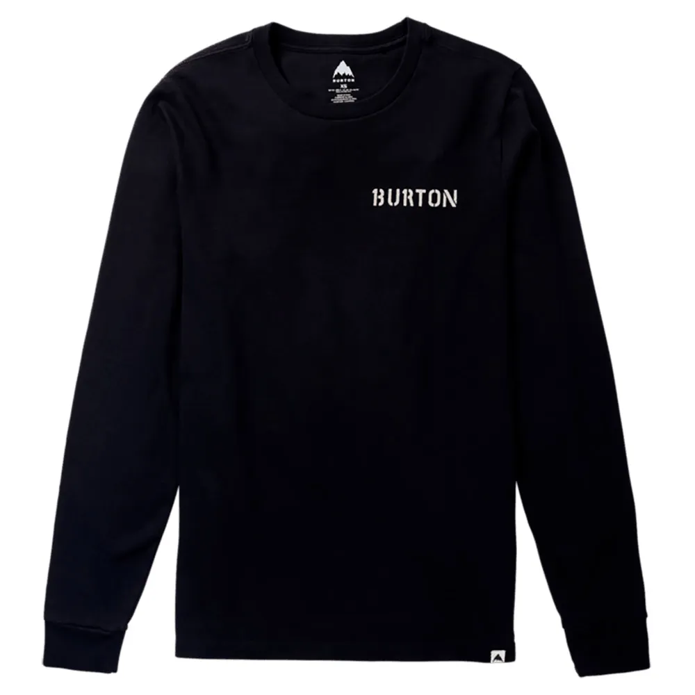 Burton Heavyweight Photo Langarmet T-skjorte, True black