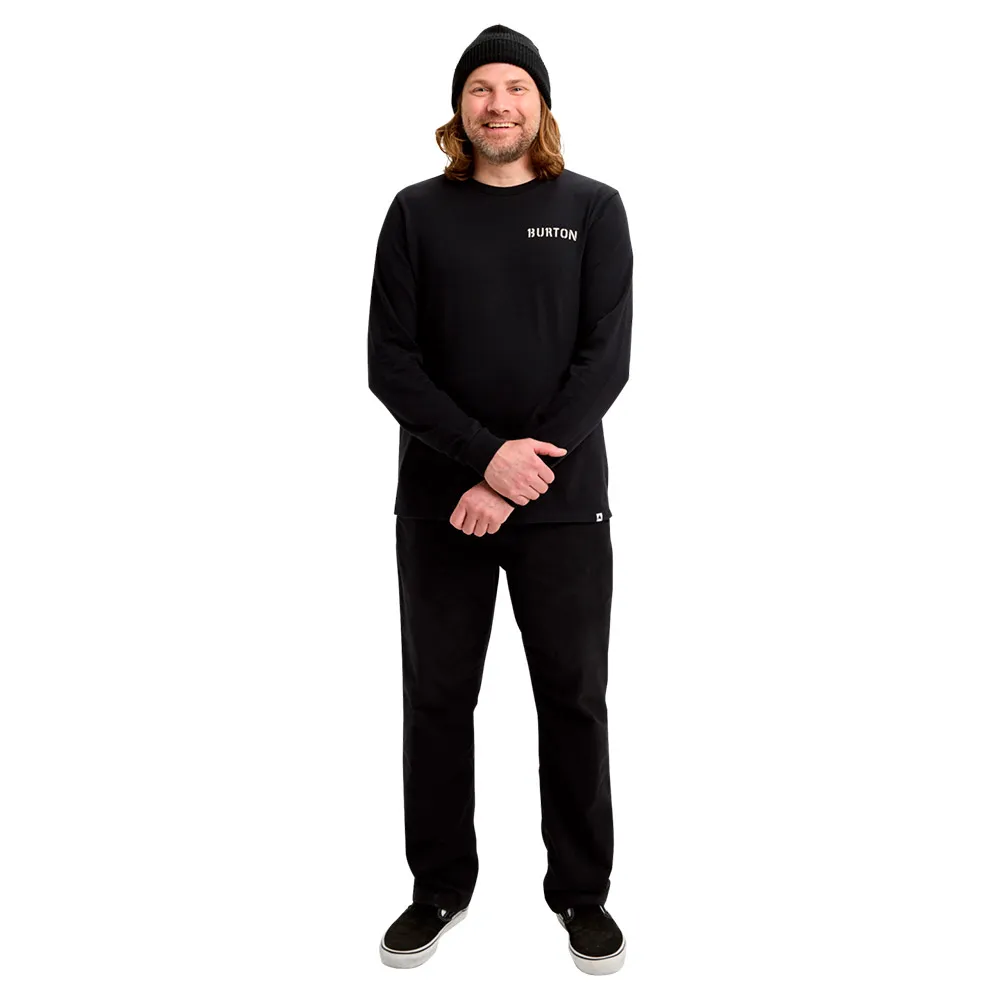 Burton Heavyweight Photo Langarmet T-skjorte, True black