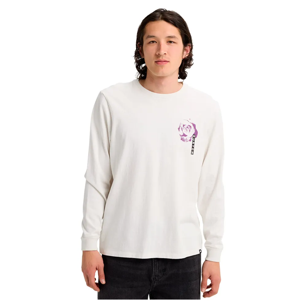 Burton Heavyweight Pj Artist Langarmet T-skjorte, Stout white