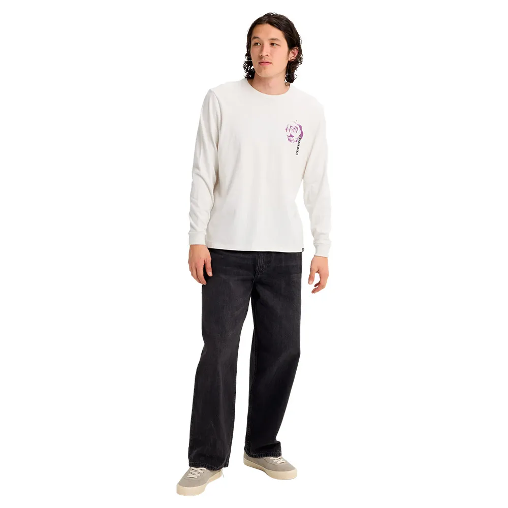 Burton Heavyweight Pj Artist Langarmet T-skjorte, Stout white