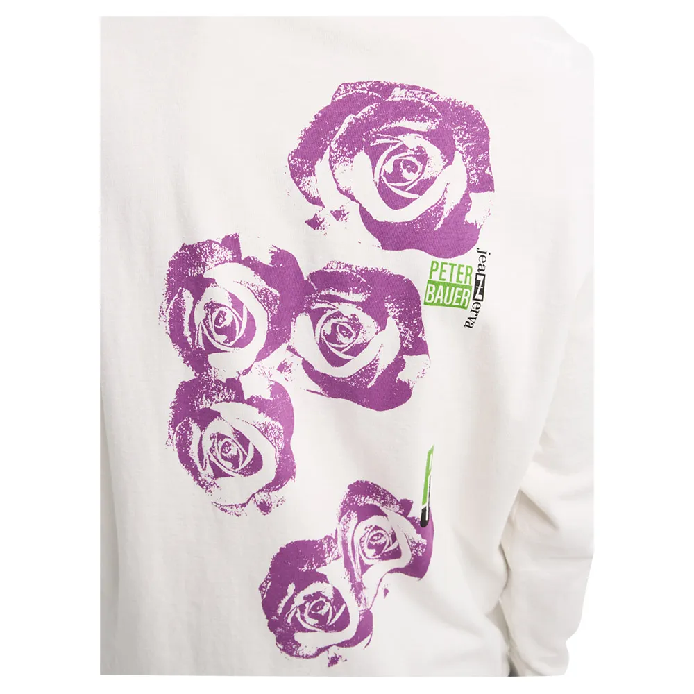 Burton Heavyweight Pj Artist Langarmet T-skjorte, Stout white