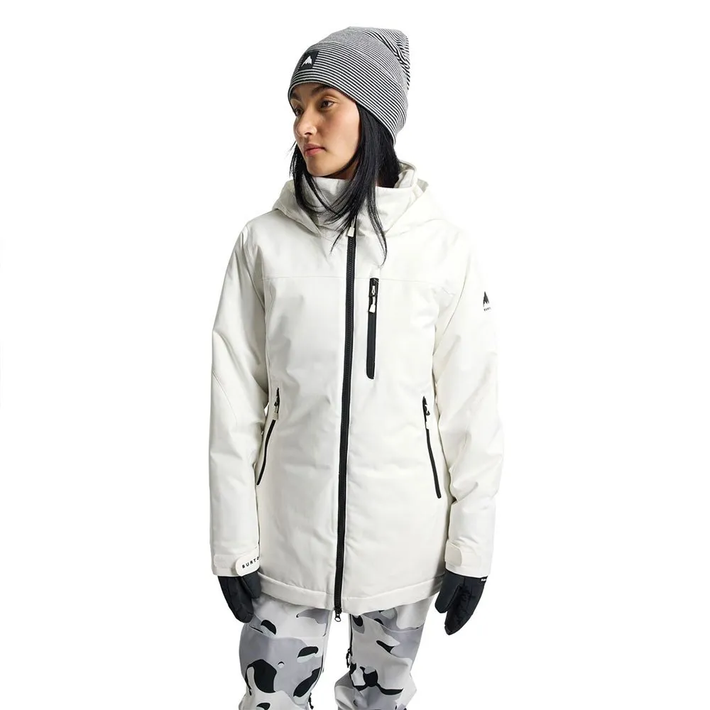 Burton Lelah 2l Jakke, Stout white Burton Lelah 2l Jakke, Stout white