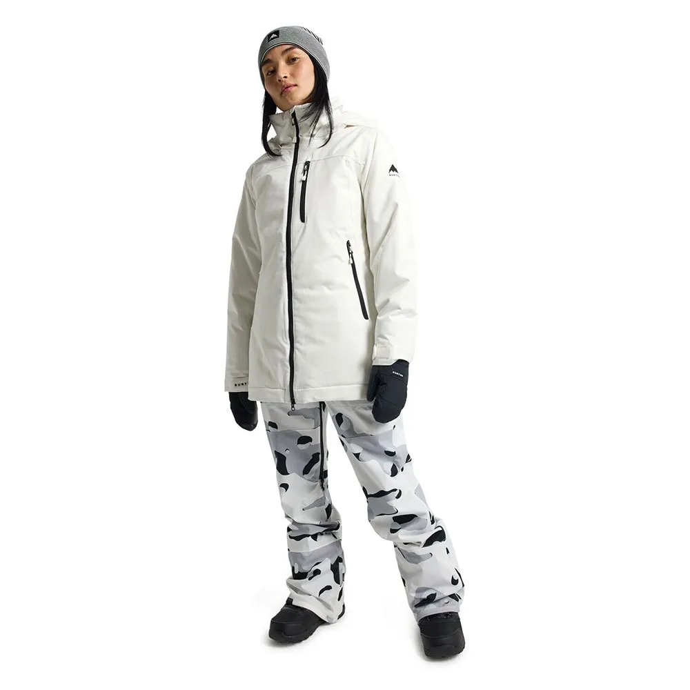 Burton Lelah 2l Jakke, Stout white Burton Lelah 2l Jakke, Stout white
