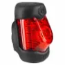 Busch + Müller Brixxi Baklys, Black / red, One Size