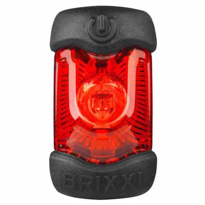 Busch + Müller Brixxi Baklys, Black / red, One Size Busch + Müller Brixxi Baklys, Black / red, One Size