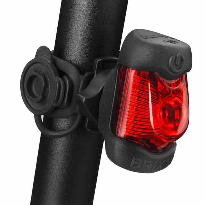Busch + Müller Brixxi Baklys, Black / red, One Size Busch + Müller Brixxi Baklys, Black / red, One Size